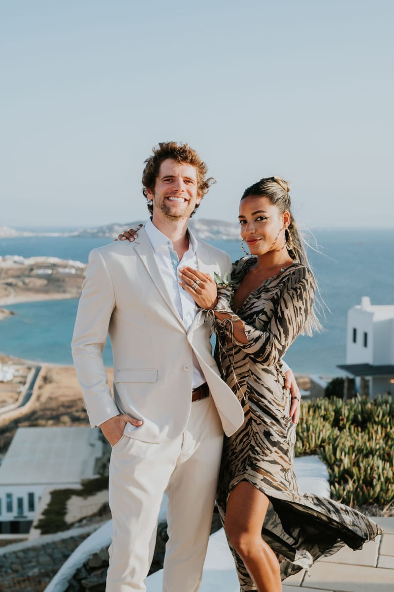 Cara and Mike Wedding in Mykonos Island