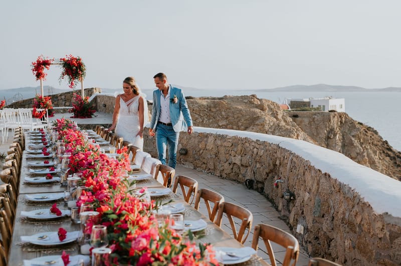 Cara and Mike Wedding in Mykonos Island