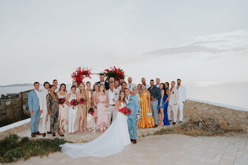 Cara and Mike Wedding in Mykonos Island