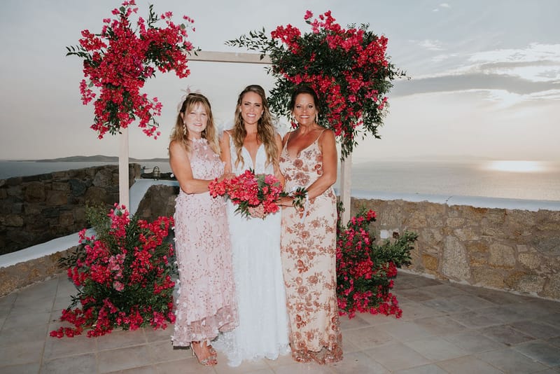 Cara and Mike Wedding in Mykonos Island