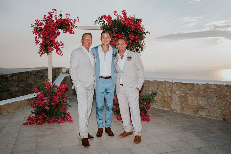 Cara and Mike Wedding in Mykonos Island