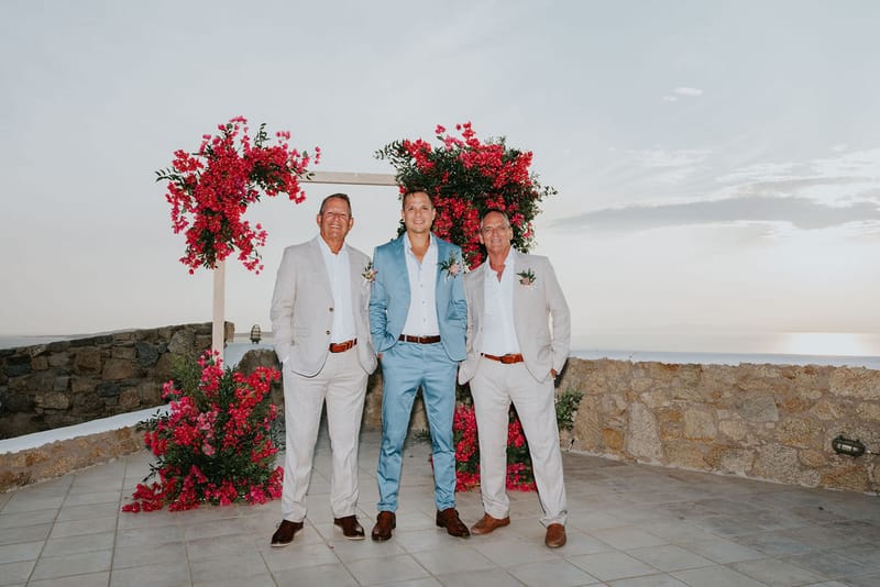Cara and Mike Wedding in Mykonos Island