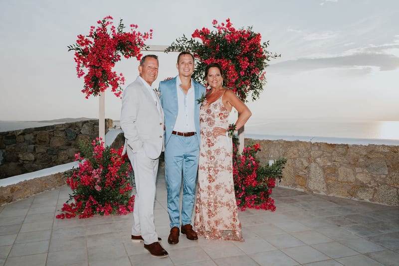 Cara and Mike Wedding in Mykonos Island