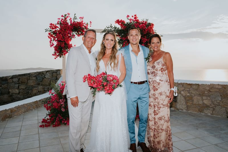Cara and Mike Wedding in Mykonos Island