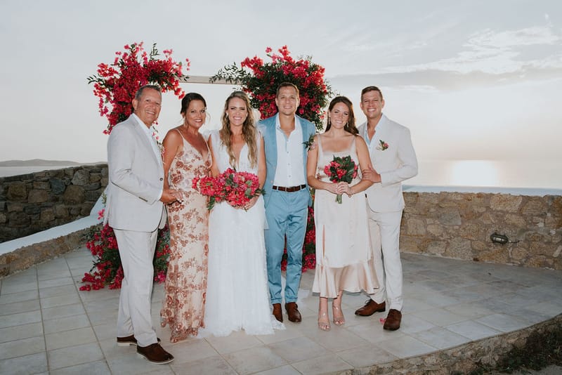 Cara and Mike Wedding in Mykonos Island