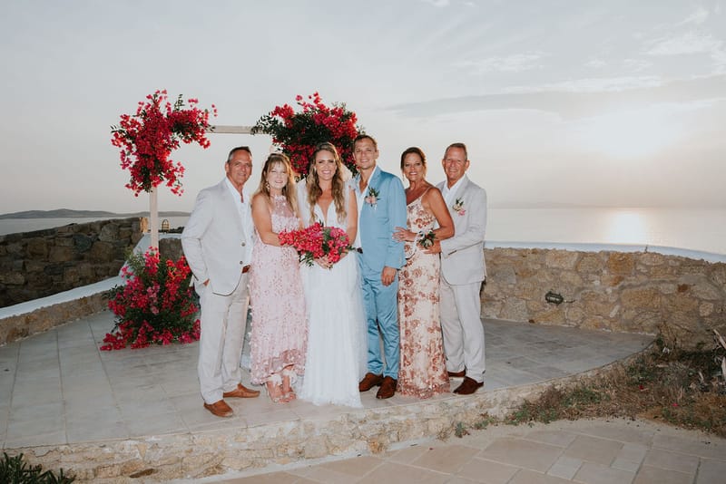 Cara and Mike Wedding in Mykonos Island