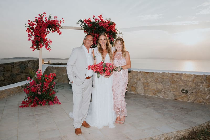 Cara and Mike Wedding in Mykonos Island