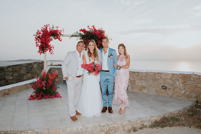 Cara and Mike Wedding in Mykonos Island