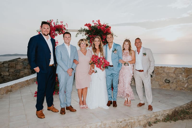 Cara and Mike Wedding in Mykonos Island