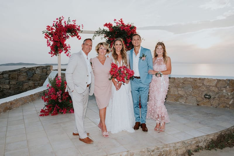 Cara and Mike Wedding in Mykonos Island