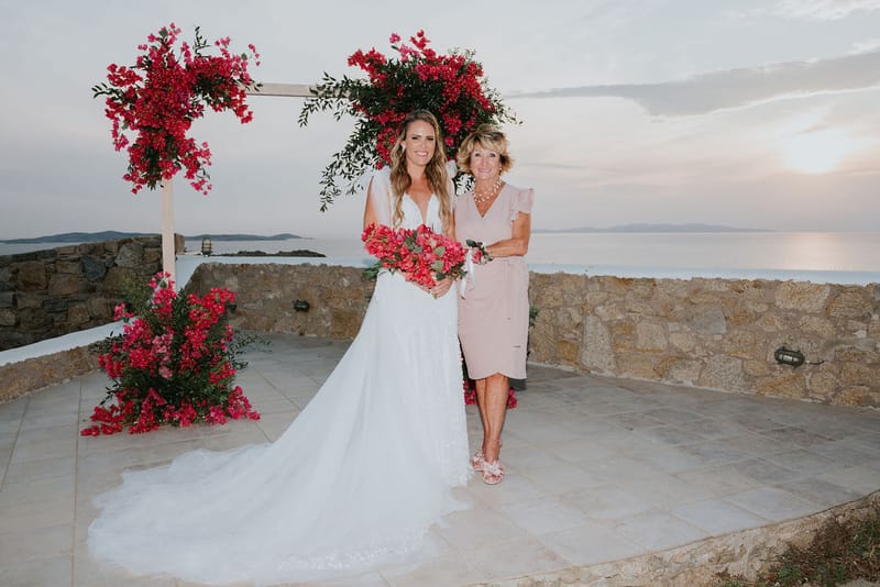 Cara and Mike Wedding in Mykonos Island