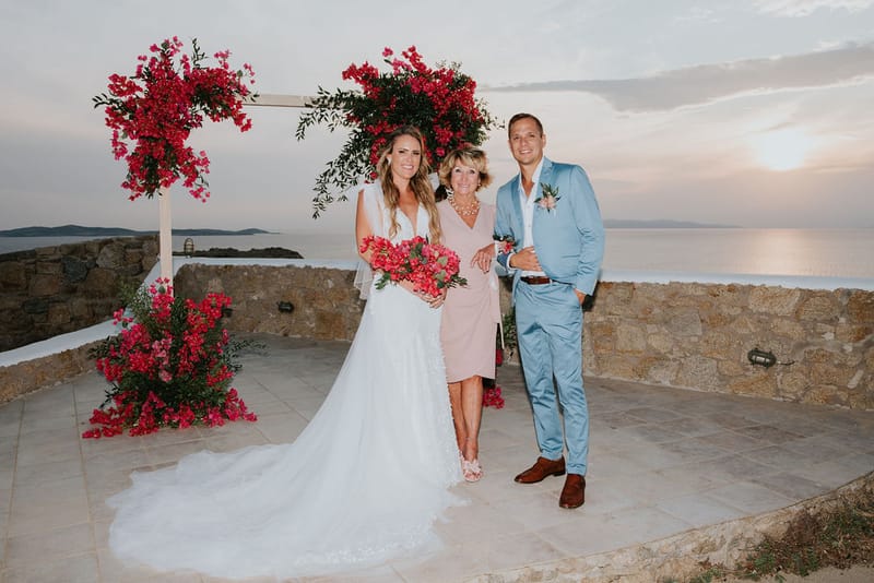 Cara and Mike Wedding in Mykonos Island