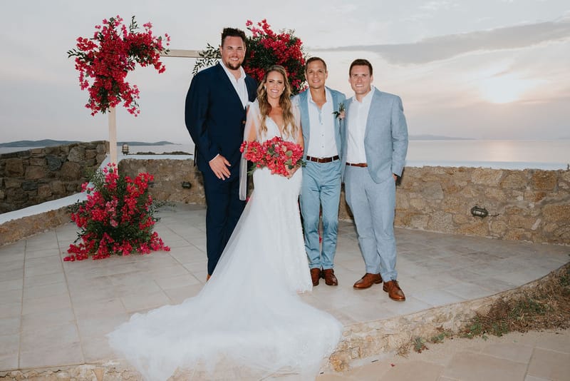 Cara and Mike Wedding in Mykonos Island