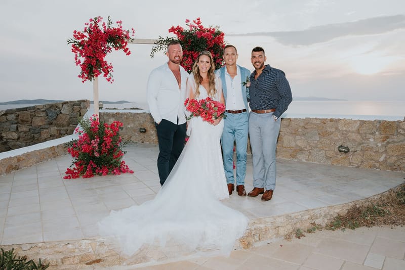 Cara and Mike Wedding in Mykonos Island