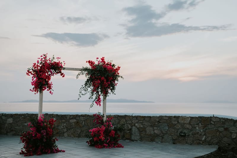Cara and Mike Wedding in Mykonos Island