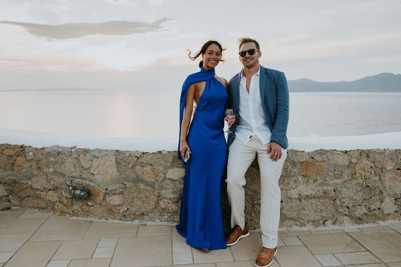 Cara and Mike Wedding in Mykonos Island