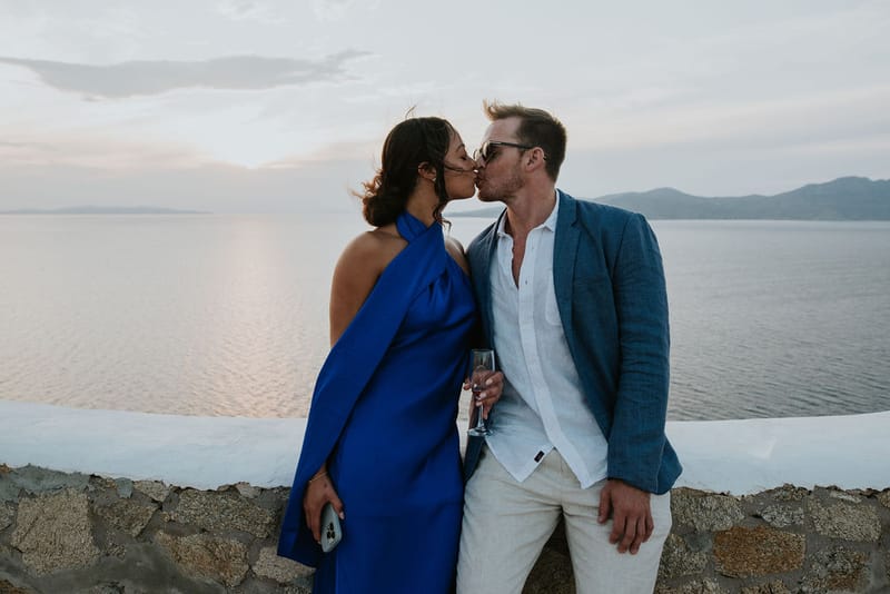 Cara and Mike Wedding in Mykonos Island