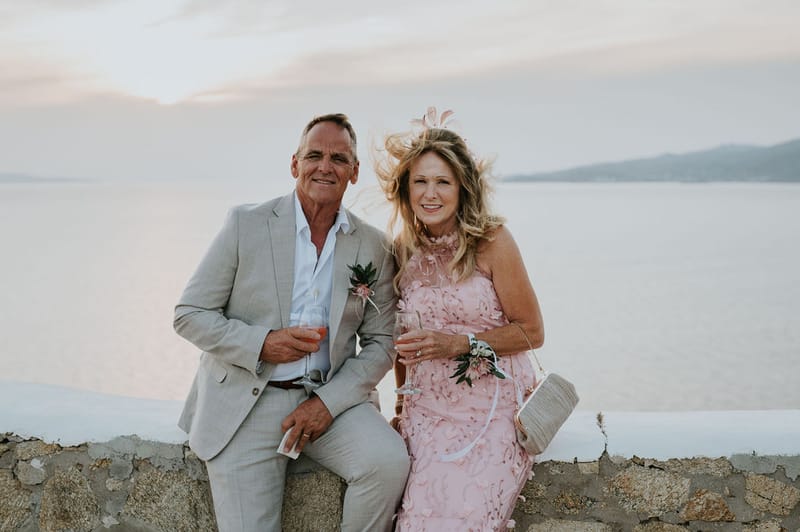 Cara and Mike Wedding in Mykonos Island