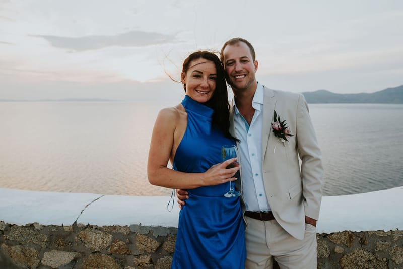 Cara and Mike Wedding in Mykonos Island