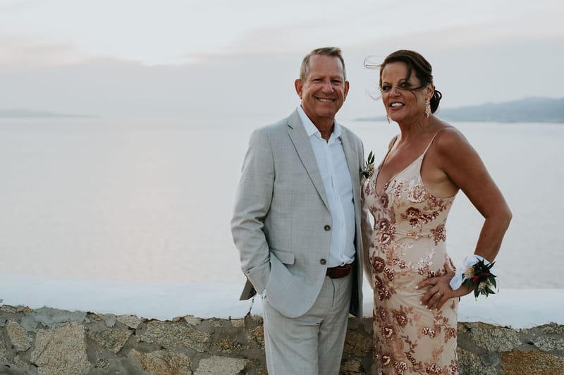 Cara and Mike Wedding in Mykonos Island