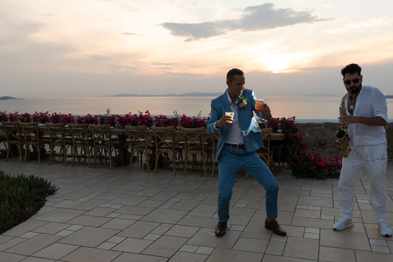 Cara and Mike Wedding in Mykonos Island