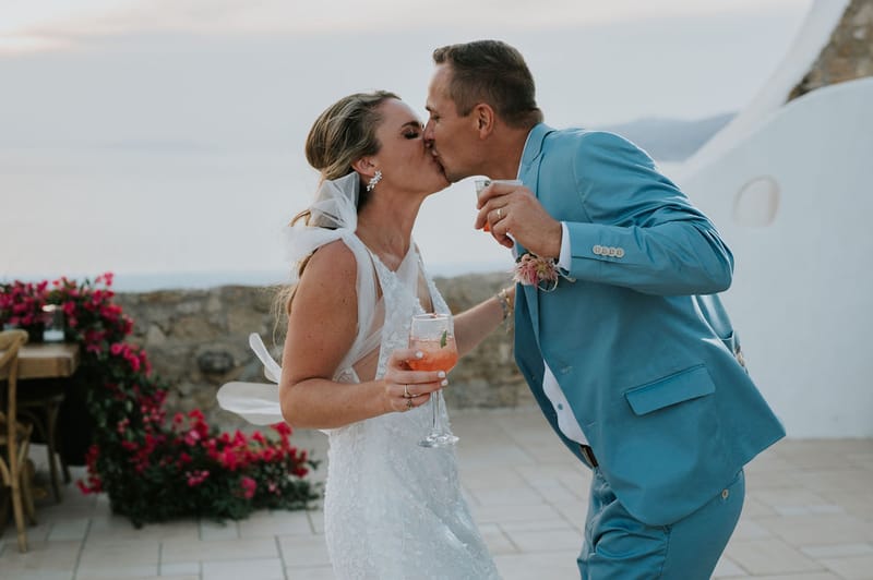 Cara and Mike Wedding in Mykonos Island