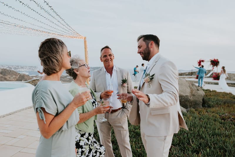 Cara and Mike Wedding in Mykonos Island