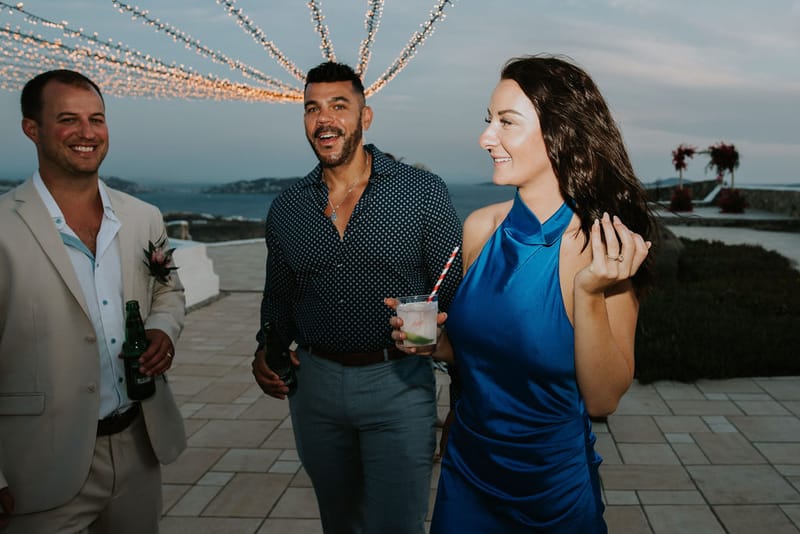 Cara and Mike Wedding in Mykonos Island