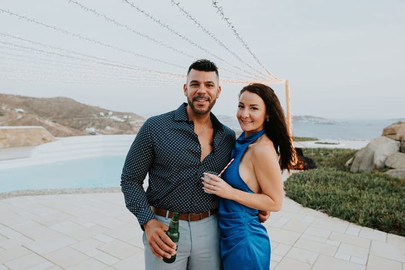 Cara and Mike Wedding in Mykonos Island