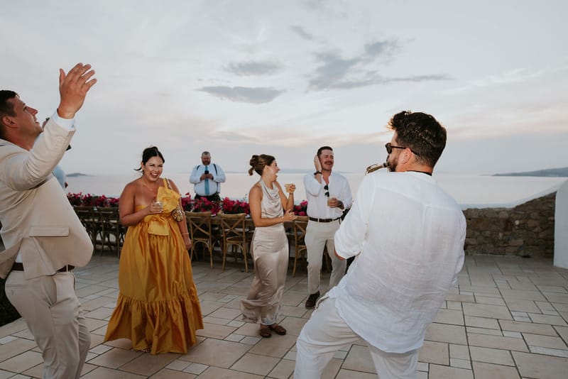 Cara and Mike Wedding in Mykonos Island