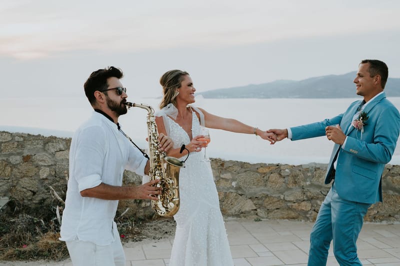 Cara and Mike Wedding in Mykonos Island