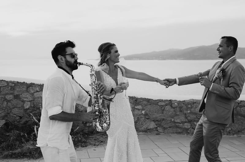 Cara and Mike Wedding in Mykonos Island