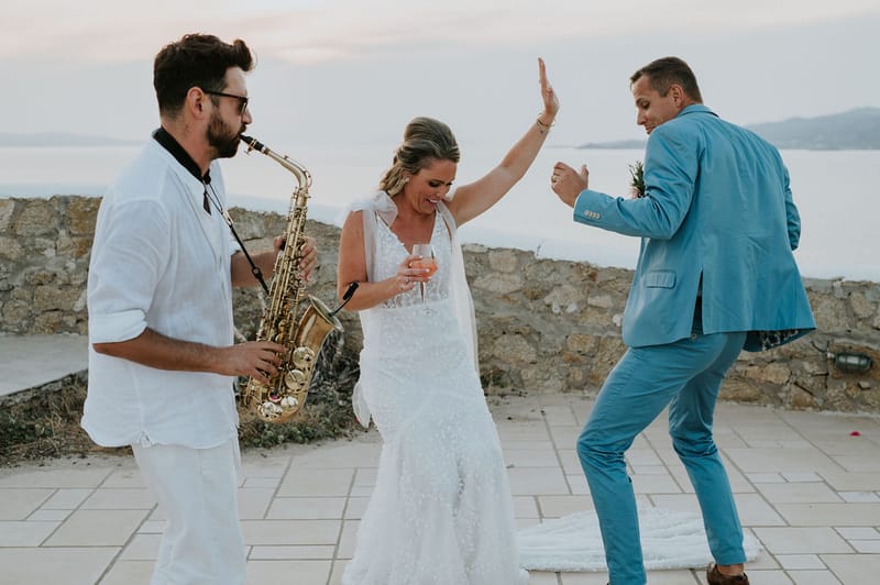 Cara and Mike Wedding in Mykonos Island