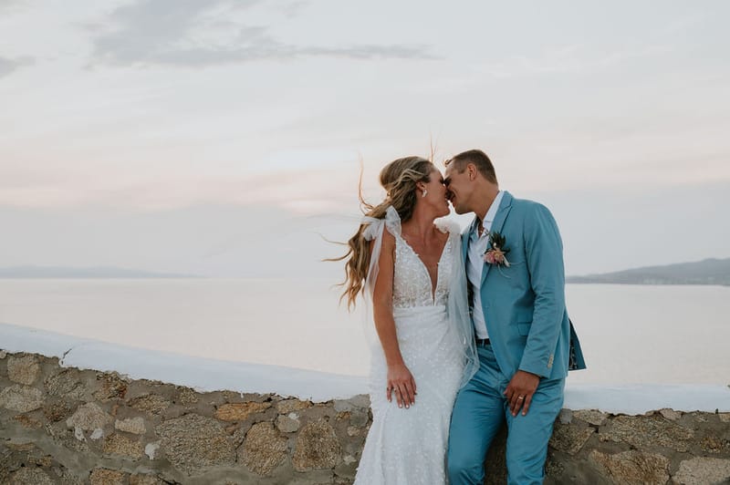 Cara and Mike Wedding in Mykonos Island