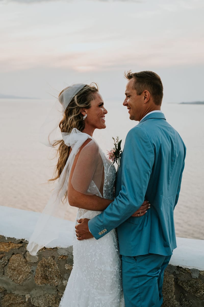 Cara and Mike Wedding in Mykonos Island