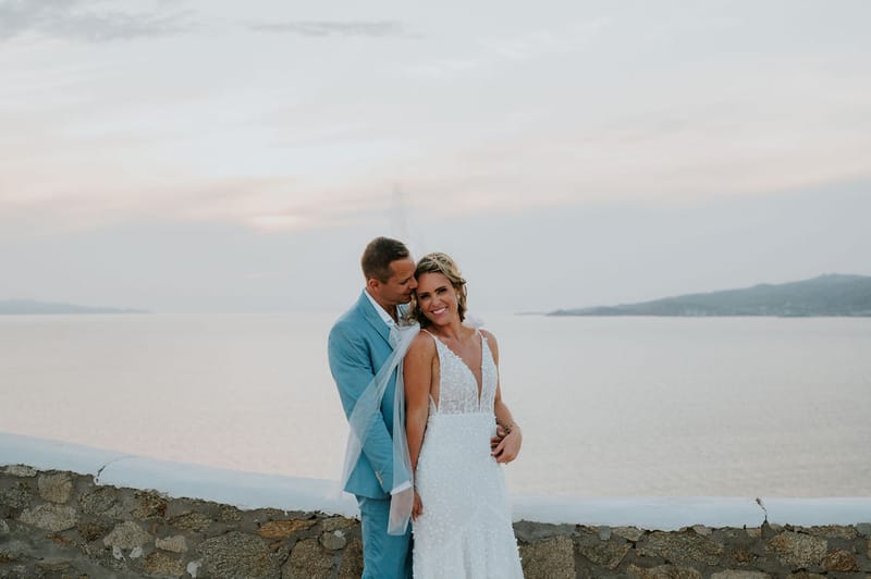 Cara and Mike Wedding in Mykonos Island