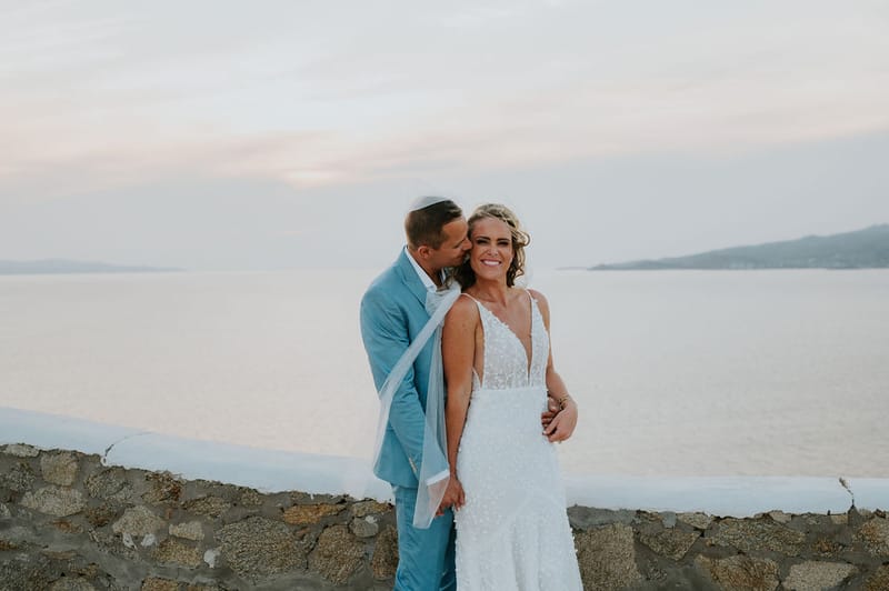 Cara and Mike Wedding in Mykonos Island