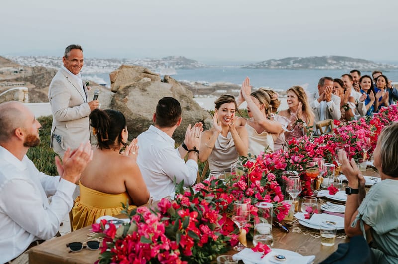 Cara and Mike Wedding in Mykonos Island