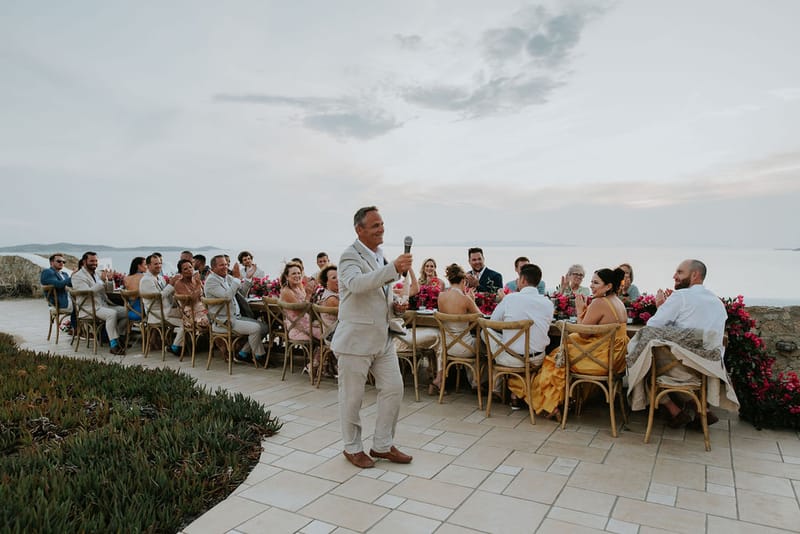 Cara and Mike Wedding in Mykonos Island