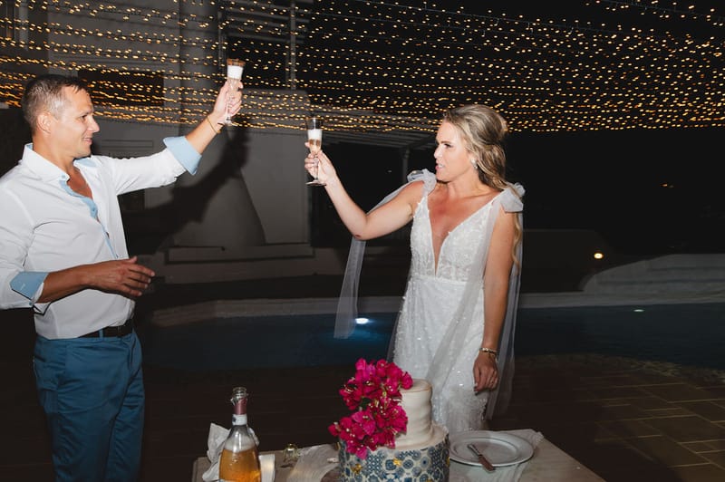 Cara and Mike Wedding in Mykonos Island