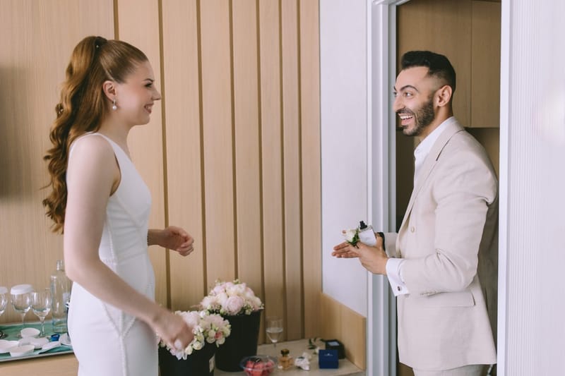 A Love Story Sealed in Sunlight and Sea Breeze: The Wedding of Jordan & Alexandra