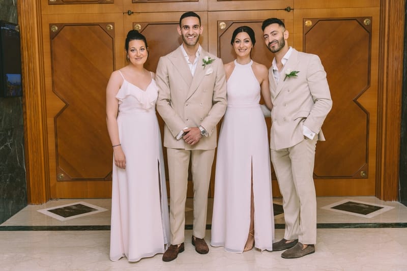 A Love Story Sealed in Sunlight and Sea Breeze: The Wedding of Jordan & Alexandra