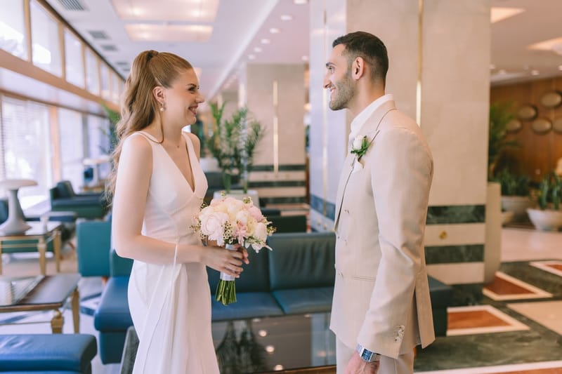 A Love Story Sealed in Sunlight and Sea Breeze: The Wedding of Jordan & Alexandra