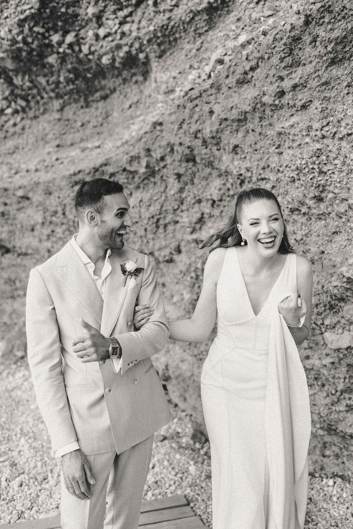 A Love Story Sealed in Sunlight and Sea Breeze: The Wedding of Jordan & Alexandra