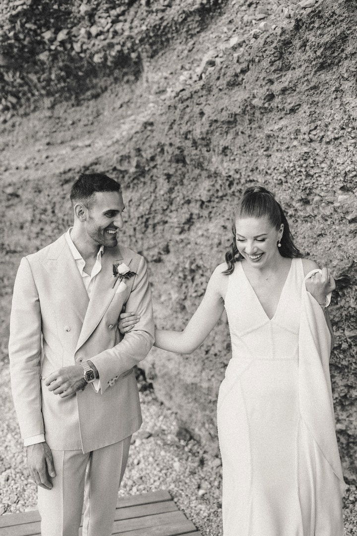 A Love Story Sealed in Sunlight and Sea Breeze: The Wedding of Jordan & Alexandra