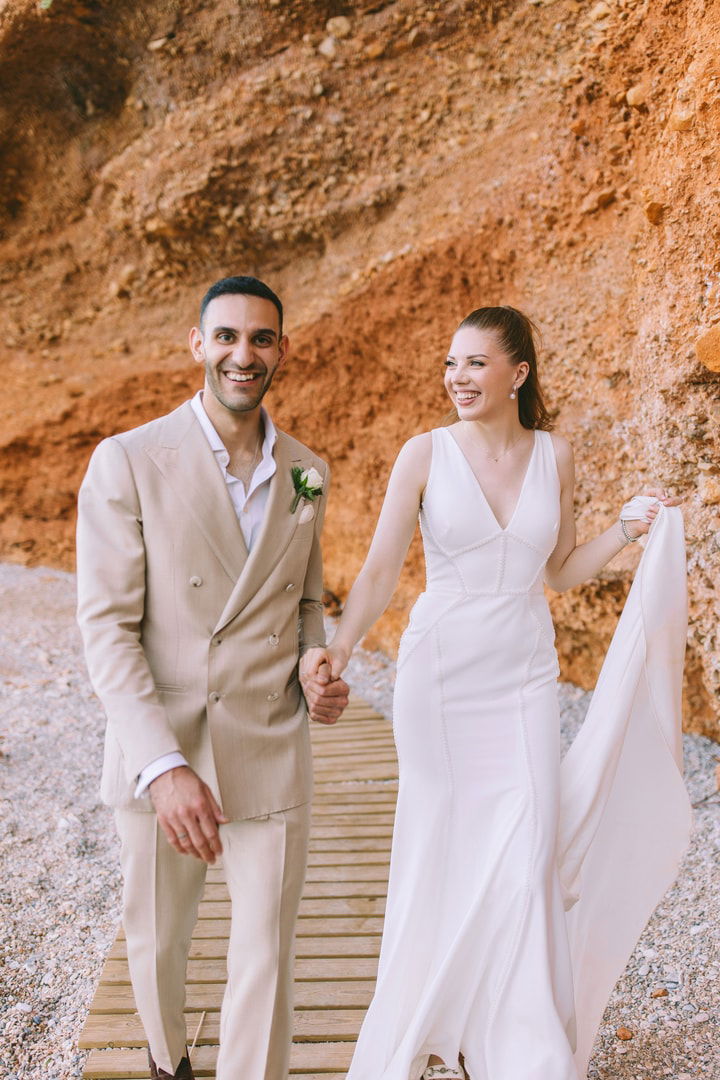 A Love Story Sealed in Sunlight and Sea Breeze: The Wedding of Jordan & Alexandra