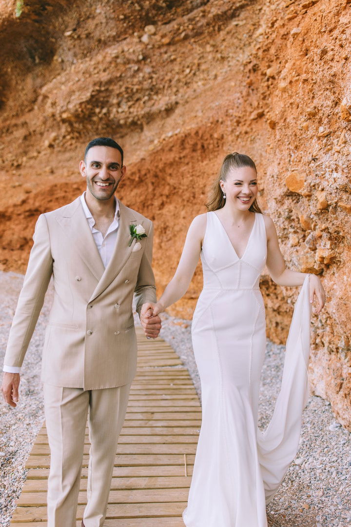 A Love Story Sealed in Sunlight and Sea Breeze: The Wedding of Jordan & Alexandra