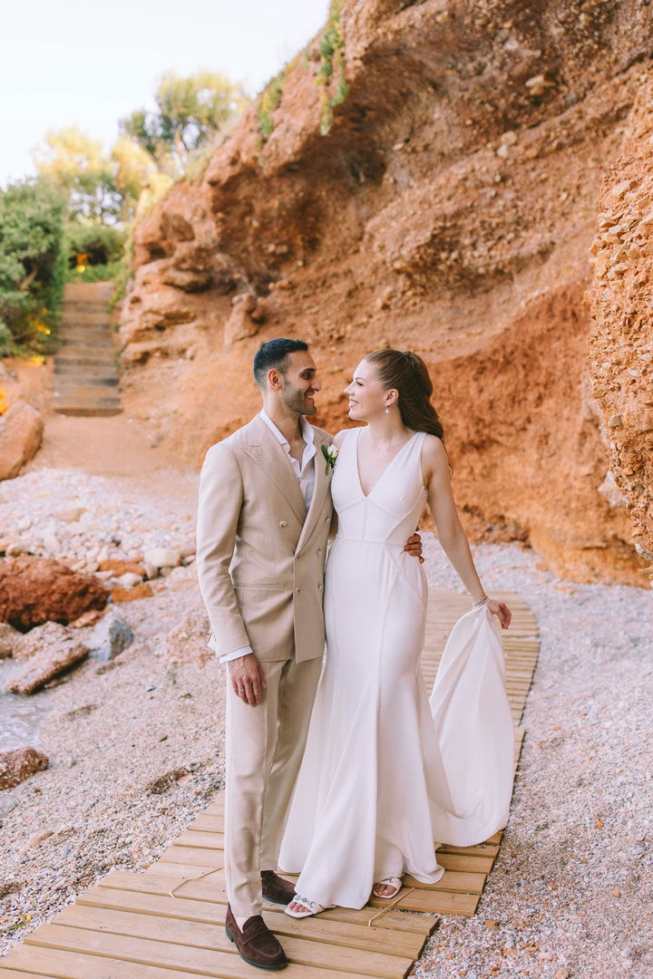 A Love Story Sealed in Sunlight and Sea Breeze: The Wedding of Jordan & Alexandra