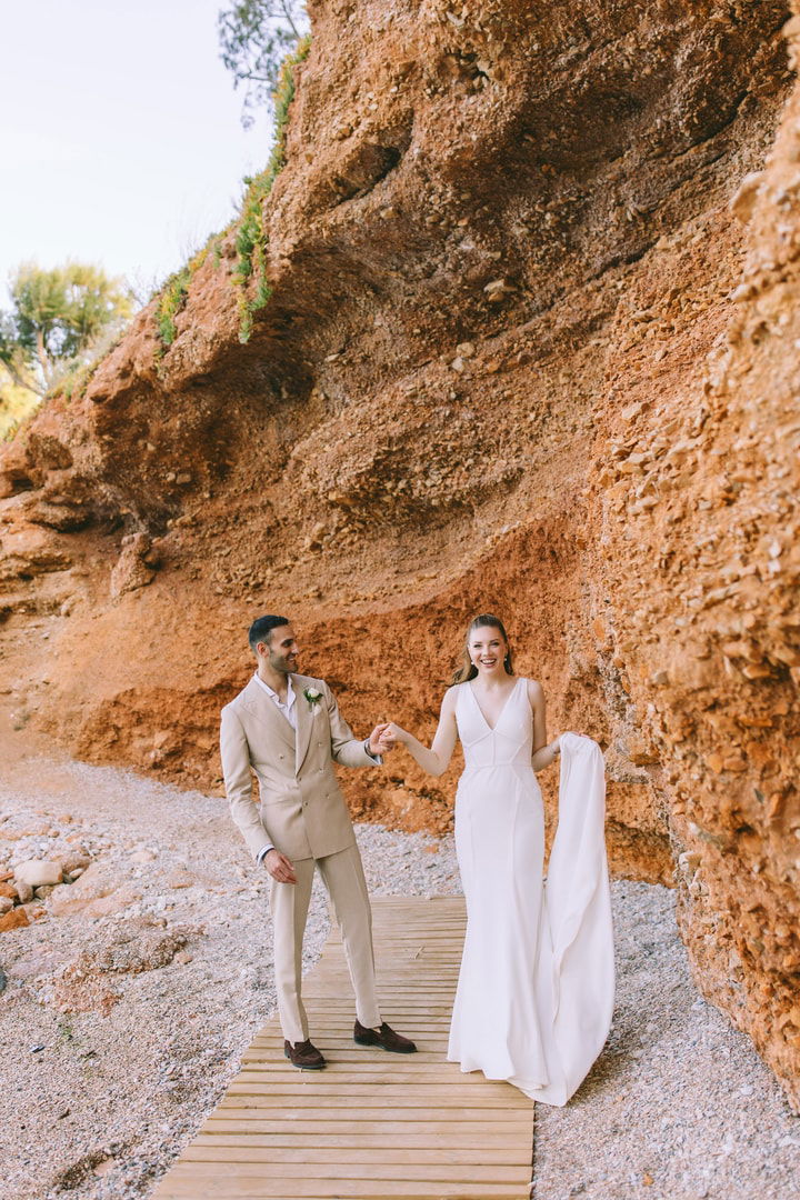 A Love Story Sealed in Sunlight and Sea Breeze: The Wedding of Jordan & Alexandra