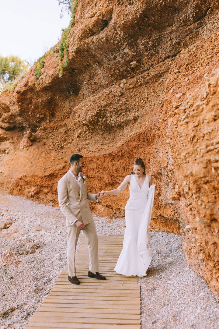 A Love Story Sealed in Sunlight and Sea Breeze: The Wedding of Jordan & Alexandra